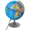 Image de Lexibook, Globe Jour et Nuit Lumineux STEM, 2-en-1 Globe Le Jour Carte des contellations la Nuit, Bleu/Noir, NLJ185FR