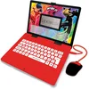 Image de Lexibook JC598MIi3 Miraculous Ladybug Ordinateur Portable bilingue à des Fins éducatives Anglais et Allemand, 124 Activités, Mathématiques, Logique, Musique, Horloge, Jouets pour Filles