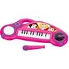 Image de Lexibook, Disney Princesses, Piano électronique pour Enfants avec Effets Lumineux, Microphone, Batterie, Haut-Parleur intégré, mélodies de démonstration, Lecteur DJ, Rose/Violet, K704DP