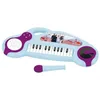 Image de Lexibook, La Reine des neiges, Piano électronique pour Enfants avec Effets Lumineux, Microphone, Batterie, Haut-Parleur intégré, mélodies de démonstration, Lecteur DJ, Mauve/Bleu, K704FZ