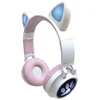 Image de Lexibook Casque Audio Bluetooth With Cat Ears And Lights To Listen To Music Without Cable 24.40x46x37 Cm