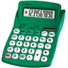 Image de Lexibook, Calculatrice de Bureau FRUITIES® avec écran inclinable, 10 Chiffres, Fonctions Basiques et avancées, Larges Touches, Solaire et à Piles, Verte, C210B