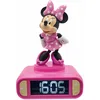 Image de Lexibook, Disney Minnie, Réveil veilleuse Minnie, Sons et mélodies, Ecran LCD rétro-éclairé, Lumineux, Snooze, Rose, RL800MN