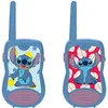 Image de Lexibook, Disney Stitch, Talkies-Walkies 200m, Jeu de Communication pour Enfant, 2 canaux de Communication, Clip Ceinture, Bleu/Violet, TW12D