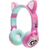 Image de Lexibook, Barbie, Casque Audio 2-en-1 Bluetooth et Filaire avec Oreilles de Chat, Rechargeable avec Effets Lumineux, Son stéréo, Pliable, réglable, lumières LED, HPBTKTBB