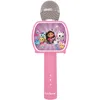 Image de Lexibook, Gabby's Dollhouse, Microphone Bluetooth® avec Fonction Changement de Voix, Enceinte intégrée, Support de téléphone Inclus, Rose, MIC240GDH