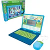 Image de Lexibook, Les Schtroumpfs, Ordinateur éducatif bilingue Français/Anglais, Jouet pour Enfants avec 124 activités de Langue, écriture, mathématiques, logique, Musique et Jeux, Bleu, JC598SFi1