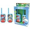 Image de Lexibook, Les Schtroumpfs, Talkie-Walkies 200m, Jeu de Communication pour Enfant, 2 canaux de Communication, Clip Ceinture, à Piles, Bleu, TW12SF