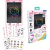 Image de Lexibook, Hello Kitty, Ardoise Magique, Jouet Artistique et créatif pour Filles et garçons, Dessins Multicolores, Écran 28 cm, Inclut 1 Stylet et 6 pochoirs, Rose, CRT10HK