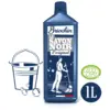 Image de BRIOCHIN Nettoyant Sols Liquide Savon Noir à l'Huile de Lin, Multi-Surfaces, Concentré, 1 L