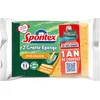 Image de Spontex - Gratte-Eponge Stop-Graisse - 2 éponges grattantes vertes protection anti-graisse