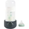 Image de BÉABA, Chauffe Biberon/Petits Pots, Stérilisateur Biberon, Tétines, Chauffe Lait Maternel, Vapeur douce, Chauffe rapide, Baby Milk Second, Night blue