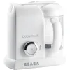 Image de BÉABA, Babycook Solo, Robot Bébé 4 en 1 Mixeur-Cuiseur, Cuisson Vapeur, Diversification alimentaire, Petits pots bébé maison, White/Silver & Lot de 8 Portions Conservation Clip