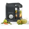 Image de BEABA, Babycook Solo, Robot Bébé 4 en 1 Mixeur-Cuiseur, Cuisson Vapeur, Diversification alimentaire, Petits pots bébé maison, Dark Grey