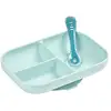 Image de Set repas silicone Bleu