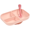 Image de Set repas silicone Rose