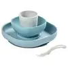Image de Set Vaisselle Silicone 4 pièces Jungle