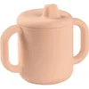 Image de Béaba Tasse d'Apprentissage Bébé, Fonction Biberon/Tasse, 100% Silicone de Haute Qualité, Larges poignées, Facilite la prise en main, Ergonomique, Bec Souple, Pink