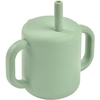 Image de Tasse à Paille en silicone Vert Sauge
