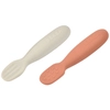 Image de Lot de 2 Pré Cuillères Silicone Terracotta / Velvet Grey