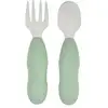 Image de Lot de 2 pré-couverts Inox Vert