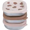 Image de Lot de 3 boîtes repas multi-usage en inox BigLove