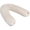 Image de BÉABA, Big Flopsy, Coussin Allaitement/Grossesse, Oreiller Maternité, Multifonctions, Convient pour Dormir/Allaiter, Soutien, Hypoallergénique, Détente, Confort Optimal, Nuit Apaisée,Lin,Oekotex,Beige