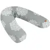Image de Coussin d'allaitement Big Flopsy  jersey de coton Flower Gris
