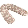 Image de BÉABA, Big Flopsy, Coussin d'allaitement/Grossesse, Oreiller Maternité, Multifonctions, Convient pour Dormir/Allaiter, Soutien, Détente et Confort Optimal, Fleur de Coton, Oekotex, Savannah Bloom