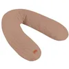 Image de BÉABA, Big Flopsy, Coussin Allaitement/Grossesse, Oreiller Maternité, Multifonctions, Convient pour Dormir/Allaiter, Soutien, Détente et Confort Optimal, Nuit Apaisée, Fleur de Coton, Oekotex, Cacao