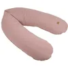 Image de BEABA Coussin de Grossesse & Allaitement XXL 180 cm, Coussin Multifonctions Maternité, Soutien Corps Entier, Microbilles Silencieuses, Déhoussable & Lavable, OEKOTEX, French Terry, Guimauve