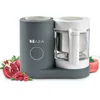 Image de BÉABA, Babycook Néo, Robot Bébé 6 en 1, Made in France, Mixeur-Cuiseur, Bol en Verre et Cuve Inox, Diversification alimentaire, Petits pots bébé maison, Cuisson Vapeur Douce Rapide, Gris mineral