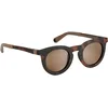 Image de BÉABA, Lunettes de soleil pour enfant 4-6 ans, Protection 100% UV - CAT 3, Protection Latérale, Confort Optimal, Branches ajustables 360°, Adapable à la vue, Collection Retro, Sunshine Dark Tortoise