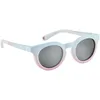 Image de BÉABA, Lunettes de soleil pour bébé 9-24 mois, Protection 100% UV - CAT 3, Protection Latérale, Confort Optimal, Branches ajustables 360°, Adapable à la vue, Collection Retro Delight Rainbow freeze