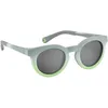 Image de BÉABA, Lunettes de soleil pour enfant 4-6 ans, Protection 100% UV - CAT 3, Protection Latérale, Confort Optimal, Branches ajustables 360°, Adapable à la vue, Collection Retro, Sunshine Rainbow Grey