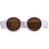 Image de Béaba, Lunettes de soleil pour bébé 0-9 mois, Protection 100% UV - CAT 4, Protection Latérale, Confort Optimal, Bandeau élastique ajustable, Collection Glee, Lila