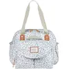 Image de BEABA, Sac à Langer Genève II, Modulable, Grande contenance, Rangements multiples, Pochette avant amovible, Matelas, Pochette repas isotherme, Système attache poussettes, Cherry Blossom