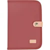 Image de BEABA Protège Carnet de Santé, Genève, 2 Poches Intérieures, Bouton Pression, Tissu Imperméable, Terracota