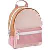 Image de BEABA, Sac à Dos Enfant Maternelle, Cartable fille primaire, 2 Poches, Etiquette Prénom, Large Zip, Anses Ajustables, Dos Rembourré, Waterproof, Moderne, Robuste, Facile à nettoyer, Faro Dusty rose