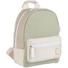 Image de Béaba, Sac à Dos Enfant Maternelle, Cartable, 2 Poches, Etiquette Prénom, Effet Gomme, Large Zip, Anses Ajustables, Dos Rembourré, Waterproof, Moderne, Robuste, Facile à nettoyer, Faro, Vert de gris