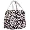 Image de Béaba, Sac repas isotherme pour les repas de bébé/enfants, Lunchbox, Garde au chaud/frais, Grande Contenance 5L, Tissu impérméable, Pochette avant, Matière souple, Leopard Clay