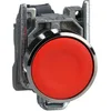 Image de Schneider Electric - Harmony XB4 - bouton poussoir à impulsion - Ø22 - rouge - 1O - vis étrier - XB4BA42
