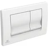 Image de Ideal Standard R0108AC SOLEA  M1 Plaque mécanique, blanc