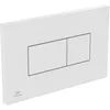 Image de Ideal Standard R0110AC Plaque de Commande Pre Wall, 3/6 L, Blanc