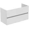 Image de Ideal Standard Eurovit+ Meuble de Salle de Bain Mural avec 2 tiroirs Blanc 100 cm