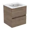 Image de Ideal Standard Eurovit+ Vasque avec meuble bas, 2 tiroirs, R0571Y9,