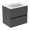 Image de Ideal Standard Eurovit+ Vasque avec meuble bas, 2 tiroirs, R0572TI,