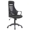 Image de Demeyere - 369712 Collection Freetown Chaise de Bureau Ergonomique Réglable, Noir Mat, L 62 cm x P 63 cm x H 116 cm