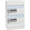 Image de LEGRAND - Tableau Électrique Pré-équipé 2 Rangées Evolué - Équipé de Disjoncteurs Automatiques - Pour Logement T1/T2 - Fabriqué En France - Blanc