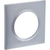 Image de LEGRAND - Plaque dooxie Carrée - Plaque de Finition pour Prises et Interrupteurs dooxie - Fabriqué En France - 1 Poste - Aluminium Mat